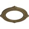 Ekena Millwork Benson Ceiling Medallion (Fits Canopies up to 8"), 13 1/8"OD x 8"ID x 5/8"P, Mississippi Mud CM13BNMMF - alternate 3